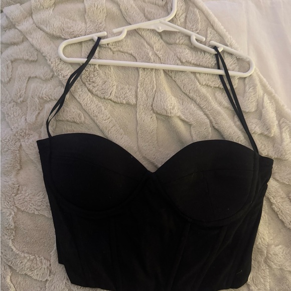 Princess Polly Black Corset - Picture 1 of 3